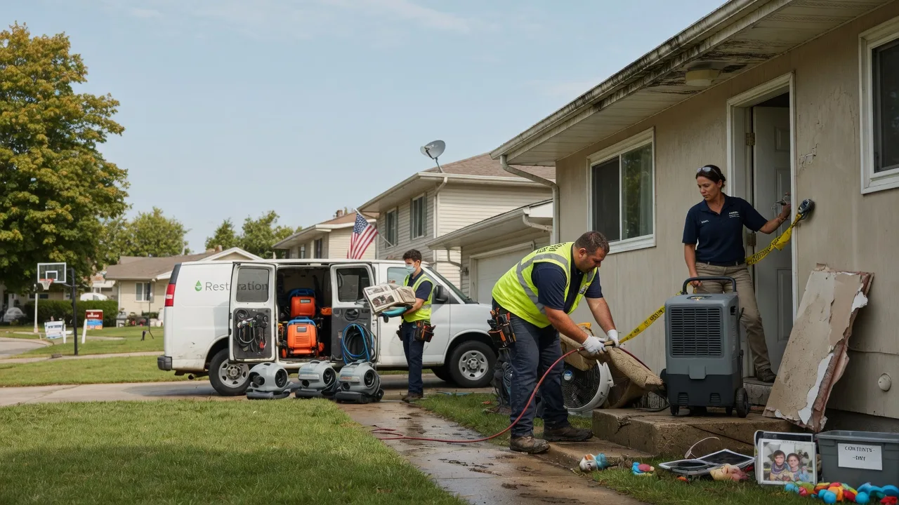 Water Damage Restoration in New Cambria, MO near me